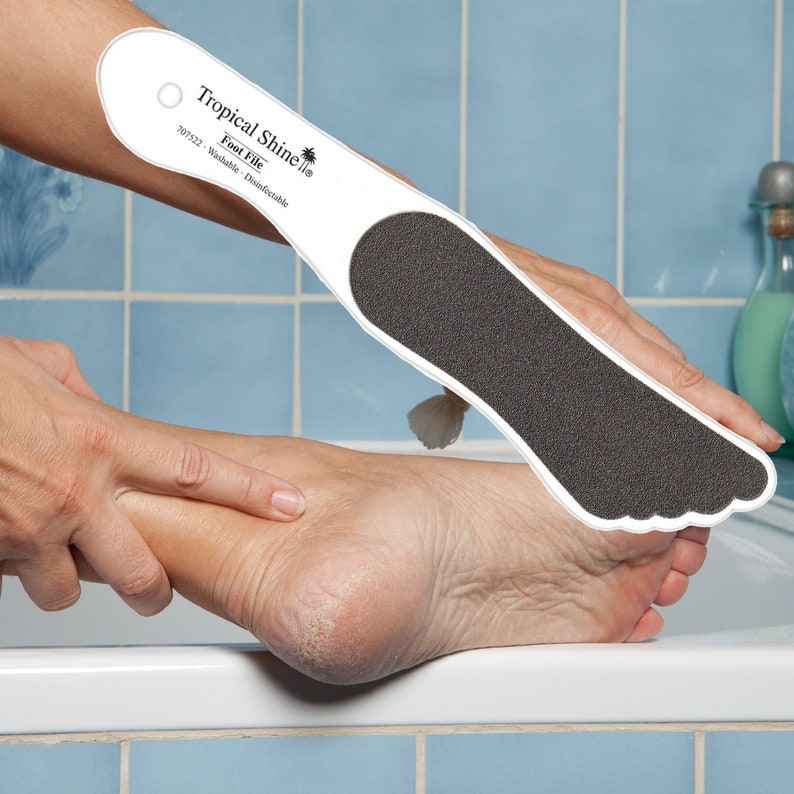 Tropical Shine Large Black Foot File Foot Scrubber Coarse 100 Etsy