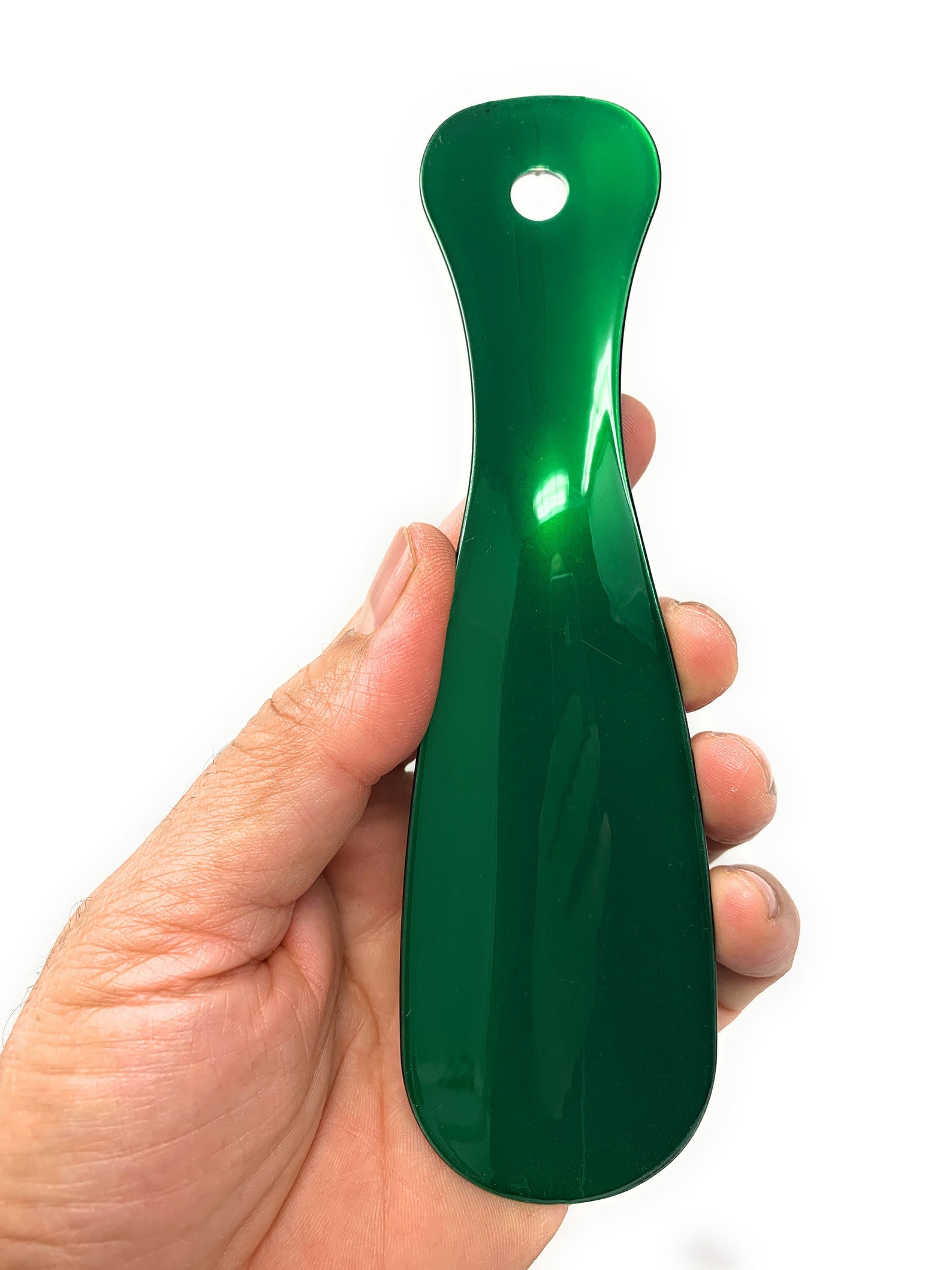 8 In. Metal Shoe Horn Shoehorn For Seniors Shoe Helper Heavy Etsy