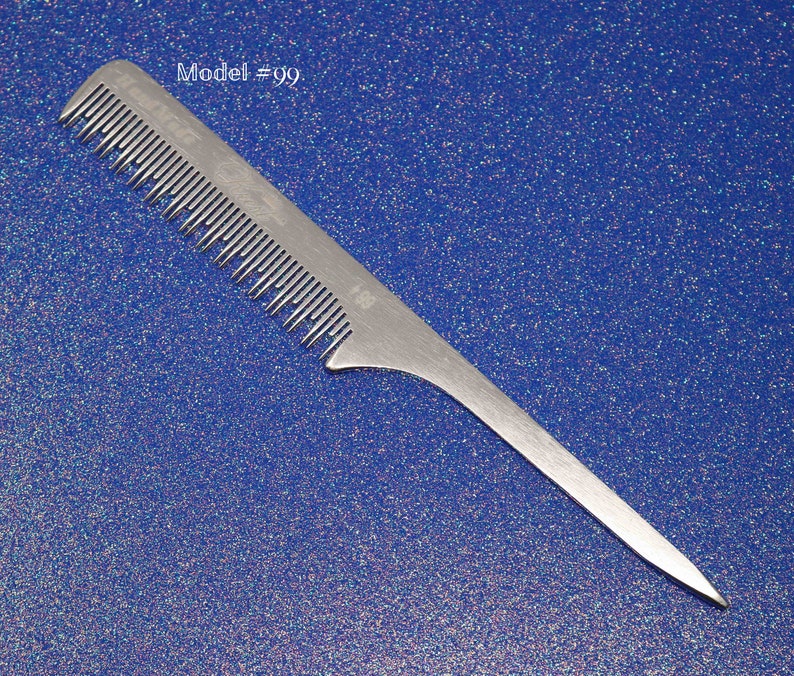 Professional Aluminum Combs. Metal Hair Combs 100 Etsy