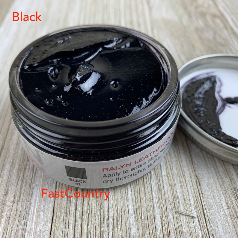 leather polish black