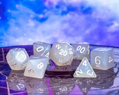 St. Elmo 39 s Fire - Aurora Borealis RPG DND 7-Piece Polyhedral Dice Set - Hand Inspected with Dice Bag