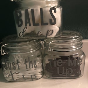 Bathroom Decor Jars