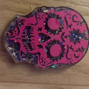 Sugar Skull Badge Reel