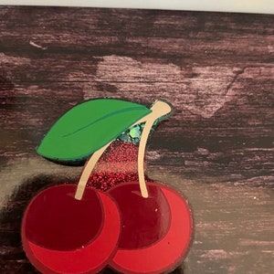 Cherry Badge Reel ou Aimant