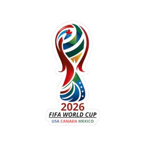 World Cup 2026 , Sports Decor, Fan Gear, Tournament Stickers, Soccer Enthusiasts, Gift for Fans