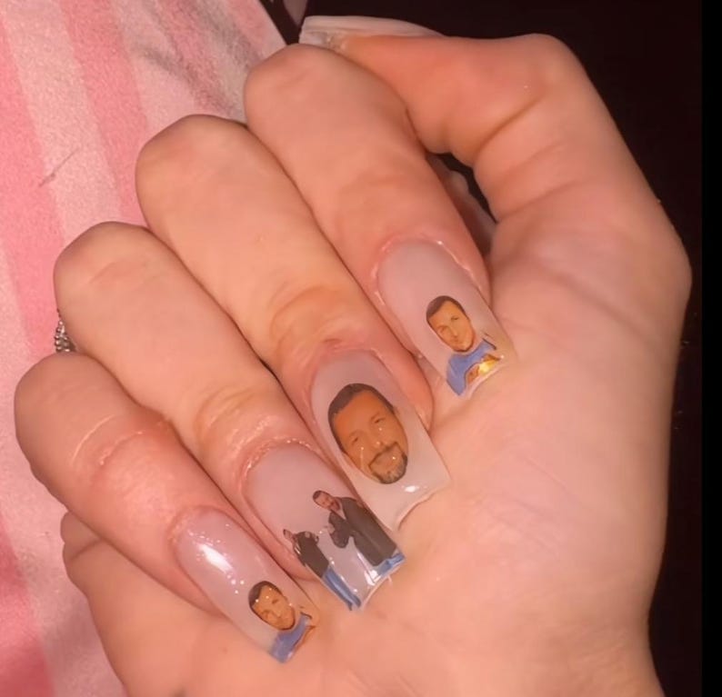 Create Your Own Nail Art Waterslide Decals | Custom Photo Water Decals for manicure | Custom Nail Decal Waterslide image 3