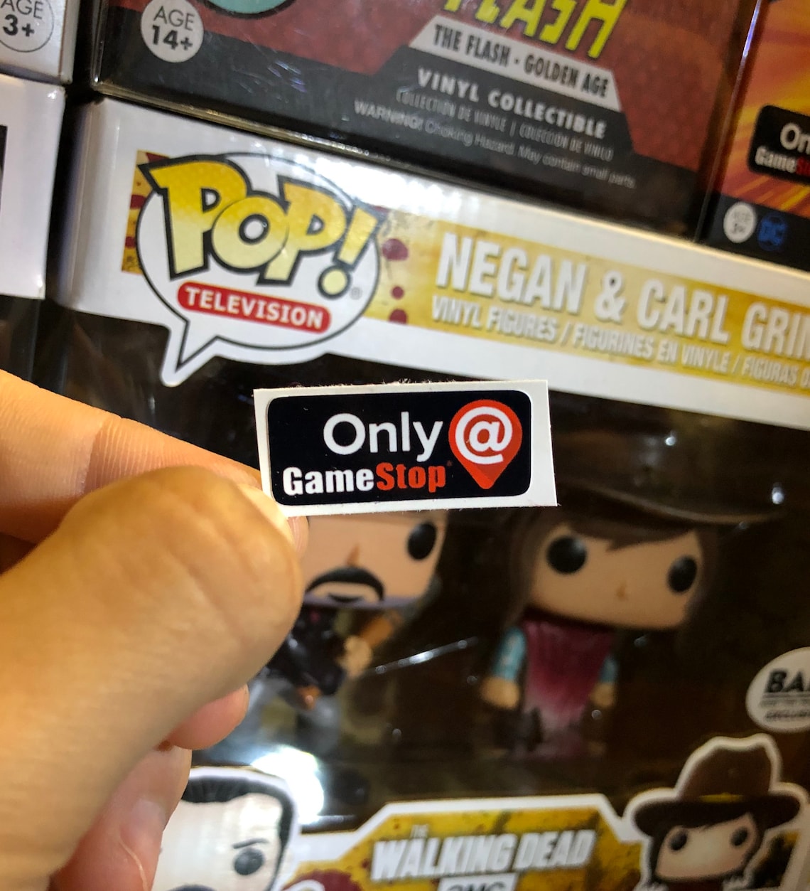 only at gamestop sticker