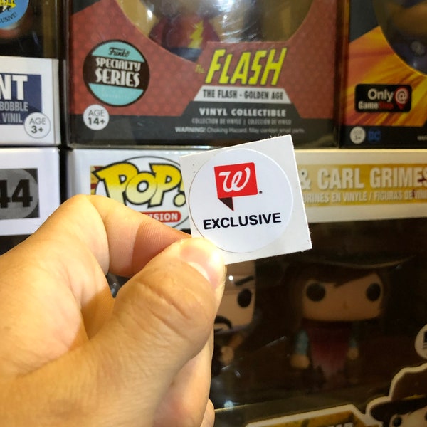 Funko Pop! Figure (Walgreens Exclusive) Replacement Sticker