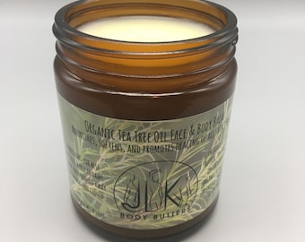 Bálsamo facial y corporal con aceite de árbol de té