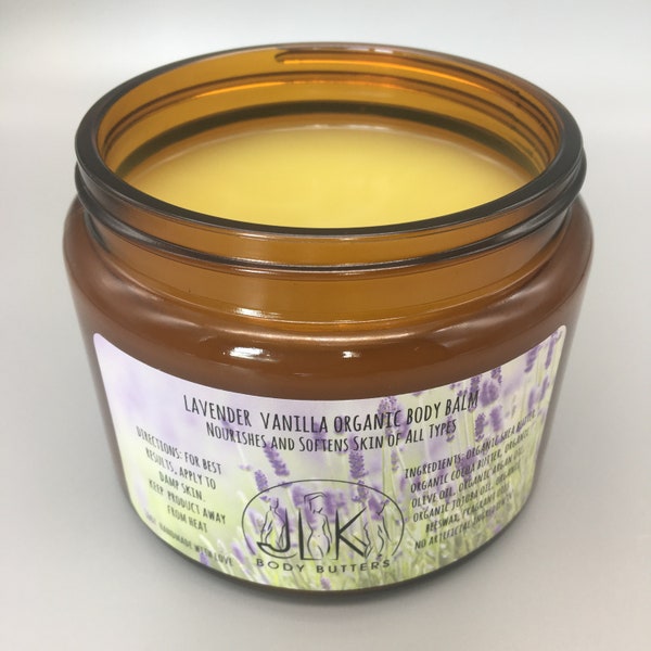 Lavender Vanilla Organic Body Balm