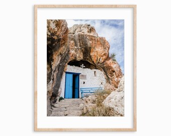 Agioi Saranta Cave Church Giclee Photo Print |  | Physical Print | Hahnemuhle Photo Rag Matte Paper | Photography | Protaras, Cyprus