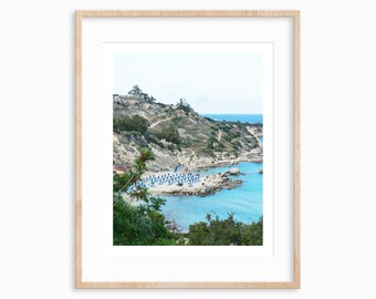 Konnos Beach Giclee Photo Print |  | Physical Print | Hahnemuhle Photo Rag Matte Paper | Fine Art Photography | Cape Greco, Cyprus