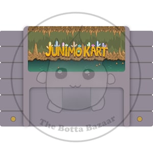 Junimo Kart SNES Sticker