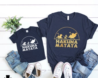 Hakuna Matata Shirt the Lion King Shirts Simba Pumba and - Etsy
