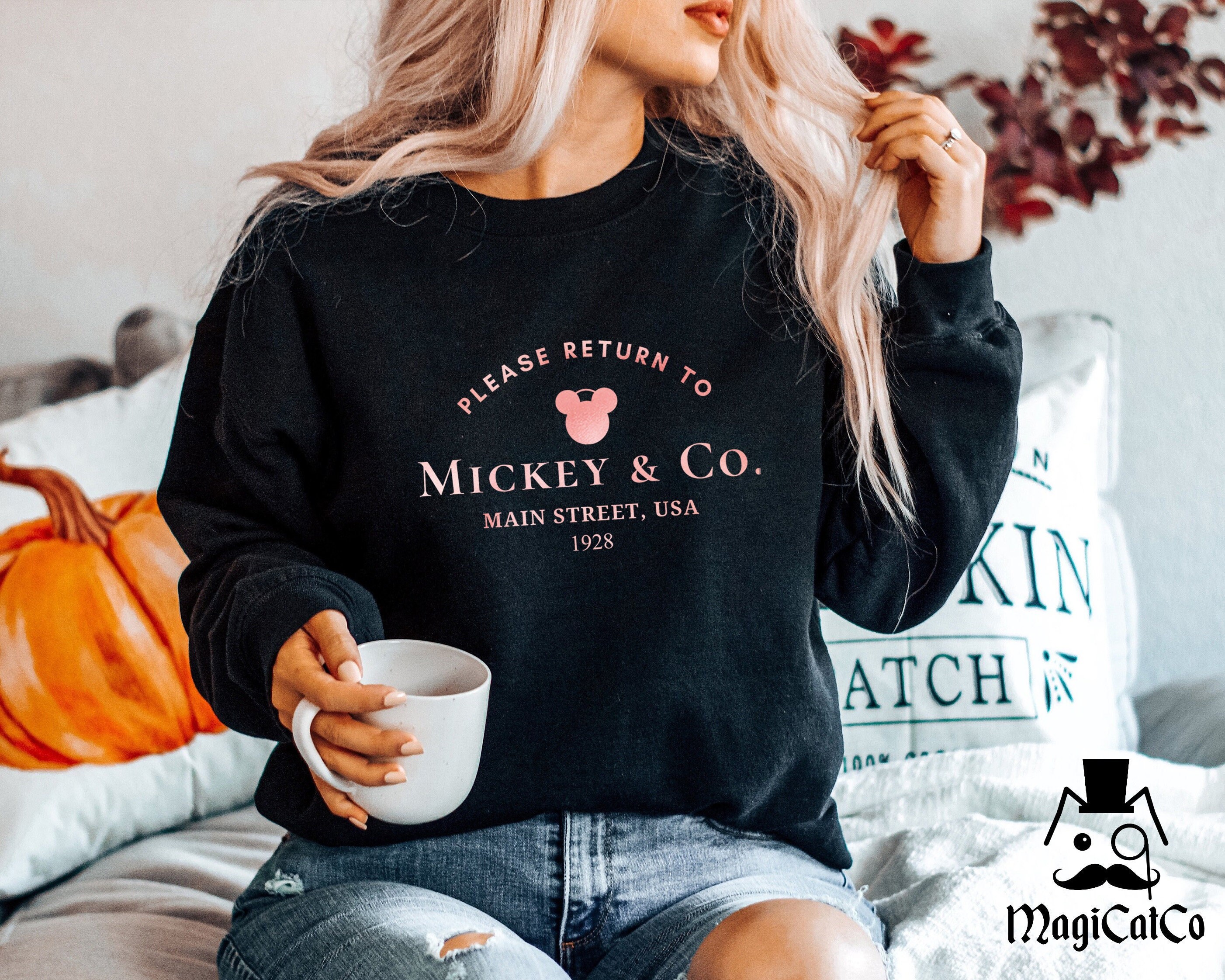 Return to Mickey and Co Disney Sweatshirt Unisex Sweatshirt - Etsy