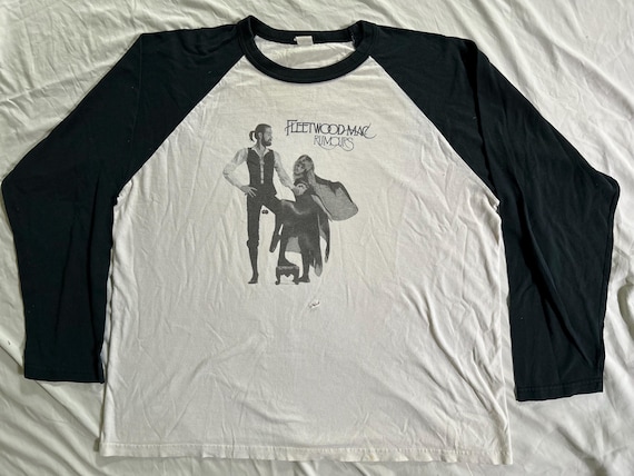 Fleetwood Mac Rumours ラグラン Vintage “rumours” Fleetwood Mac Raglan T-shirt Size XL - Etsy Canada