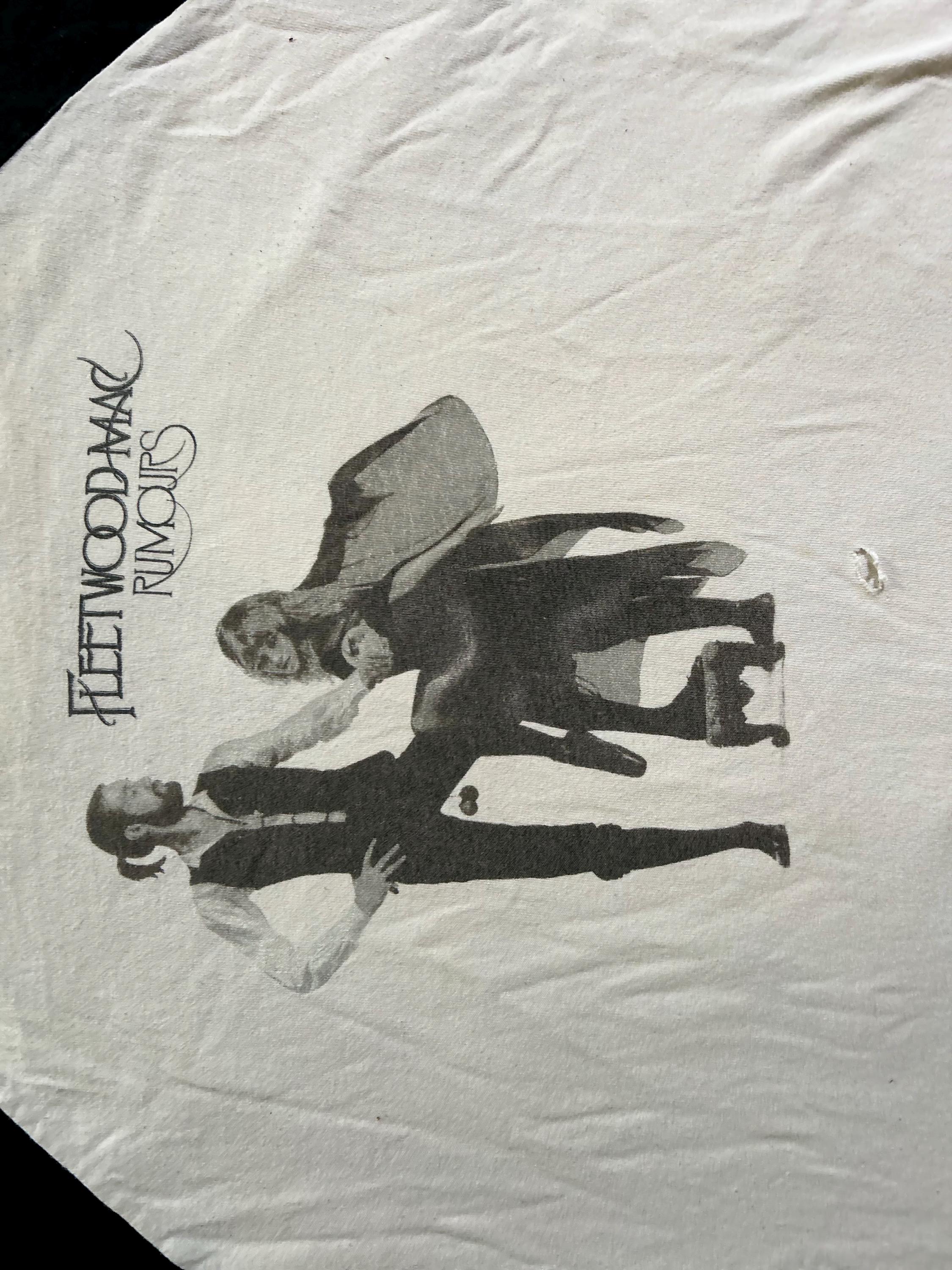 Vintage “rumours” Fleetwood Mac Raglan T-shirt Size XL - Etsy