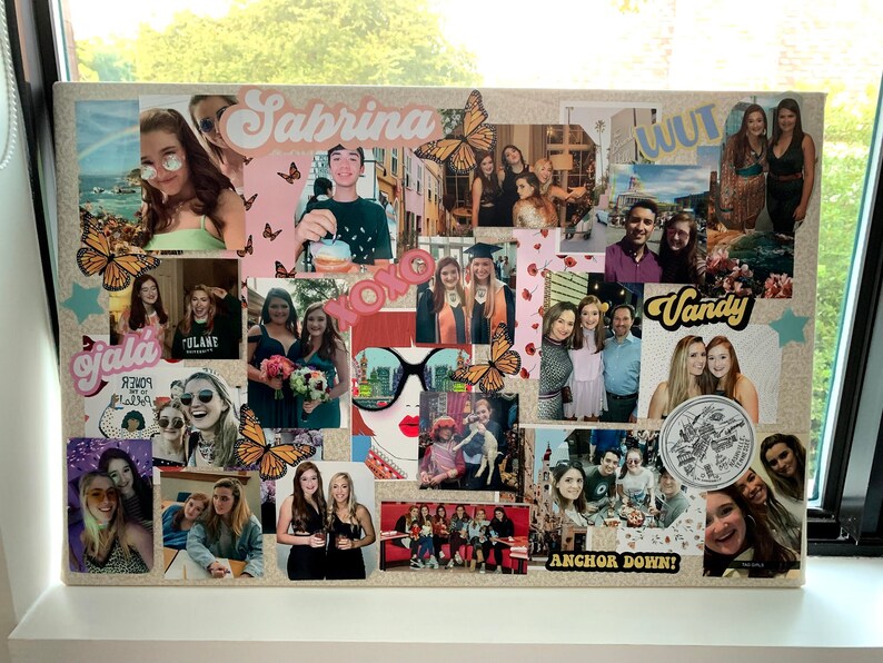 Custom Bulletin Board for Dorm Etsy