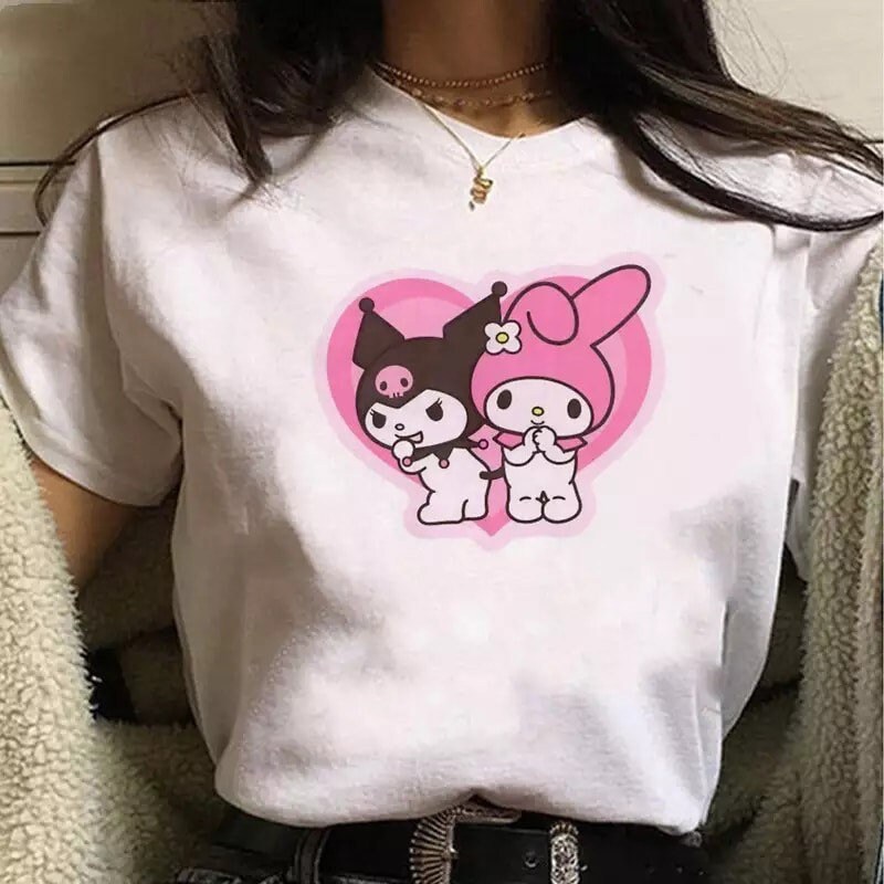 Melody and Kuromi Graphic tee | Etsy