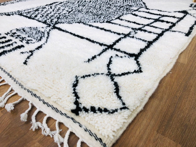 Custom Beni Ourain Rug Beniourain Rug Beni Ourain Carpet Etsy