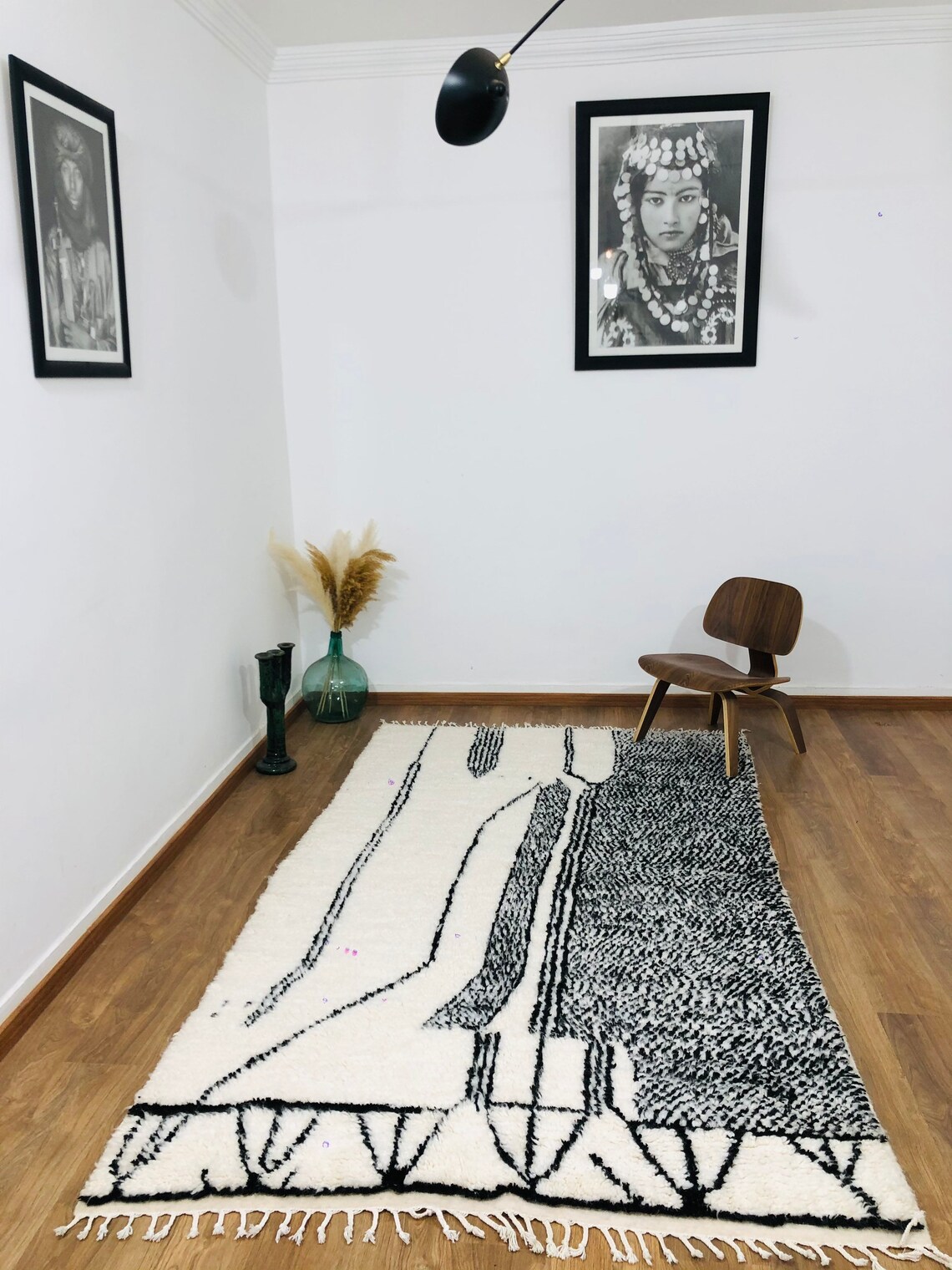 Beni Ourain rug 9.05x5.24 FT 276 x 160 Cm Handmade Moroccan Etsy