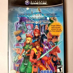 Phantasy Star Online 1 2 Plus Complete With Manual Etsy