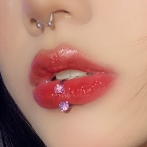 Snake eye tongue jewelry hotsell
