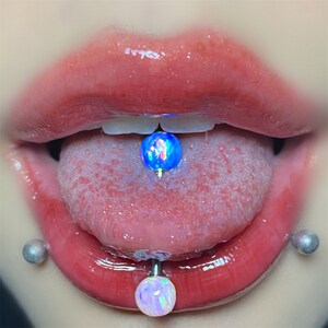 Diy fake tongue piercing 2025