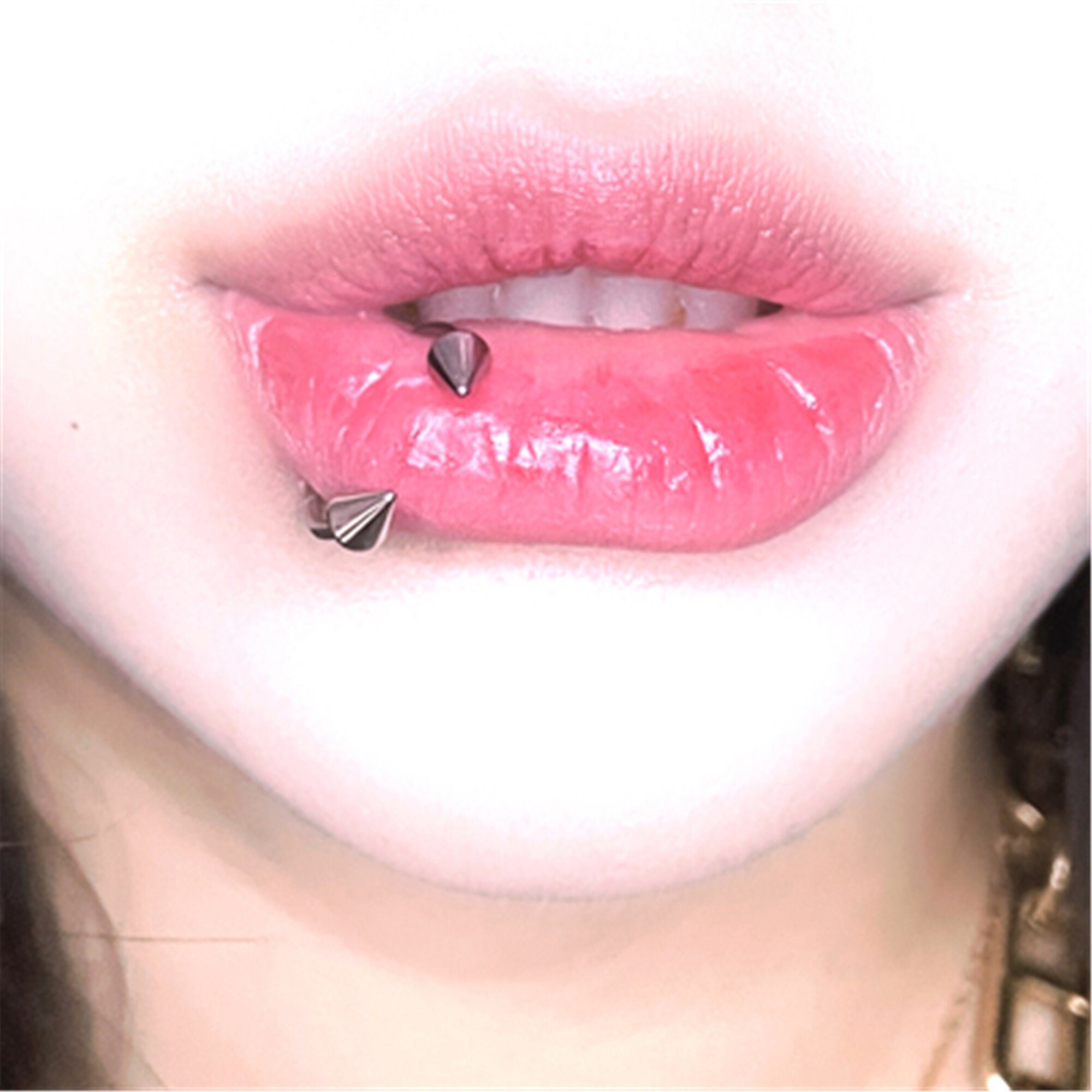 Hoop hot sale tongue ring
