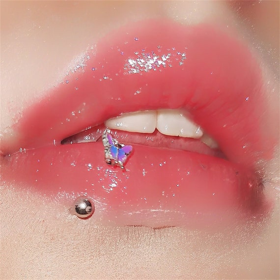Pink shop lip ring