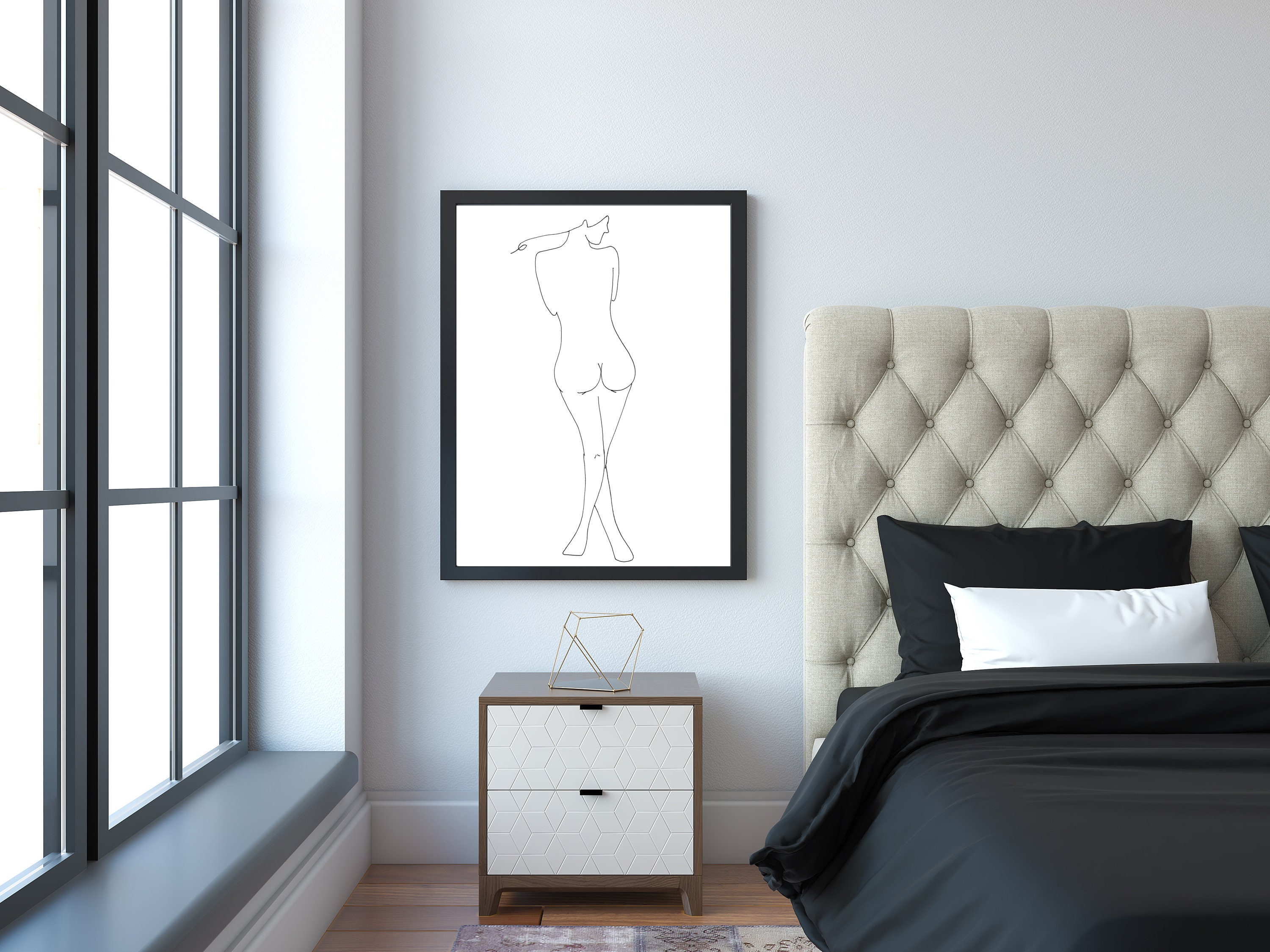 Sensual Bedroom Art Print Sensual Art Print Erotica Wall Art | Etsy