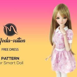 Smart Doll Dress Pattern, Video Tutorial (PDF)