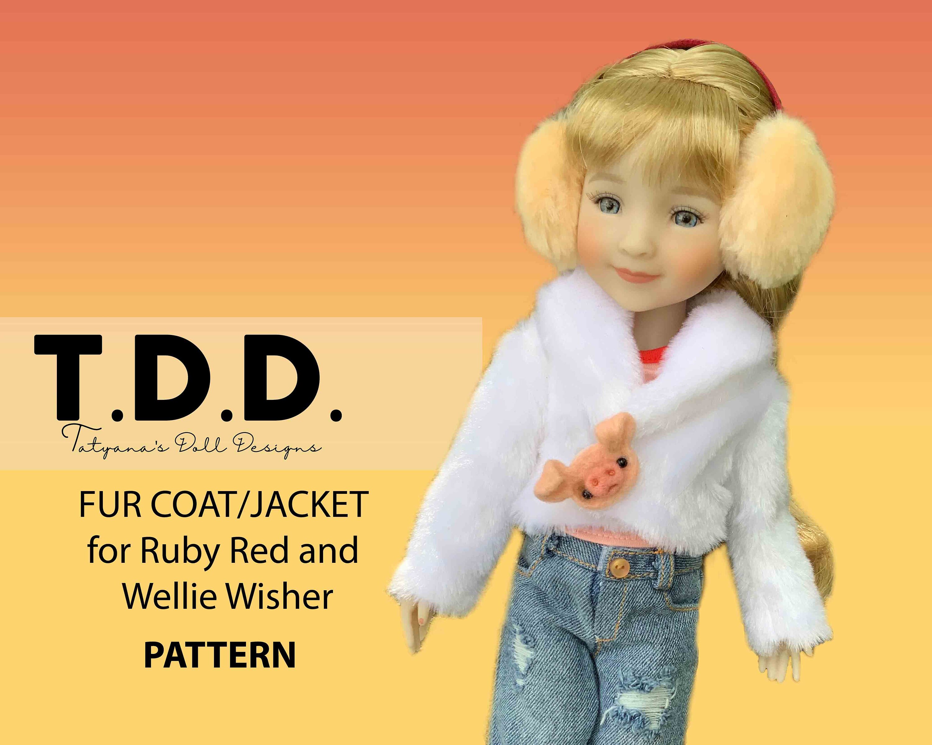 Doll Clothes Patterns Pdf 14.5 Doll Clothes 15 Etsy