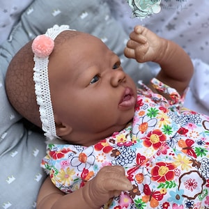 Ethnic reborn baby