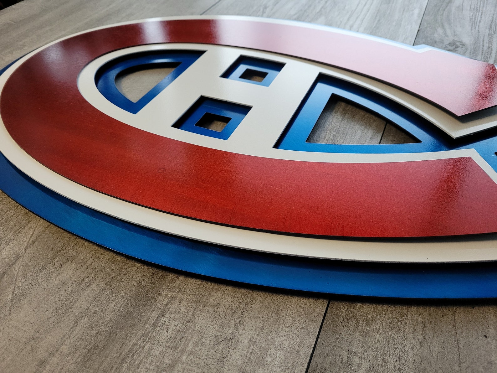 Montreal Canadiens Metal Sign Wall Decor Gift for Habs fan Etsy