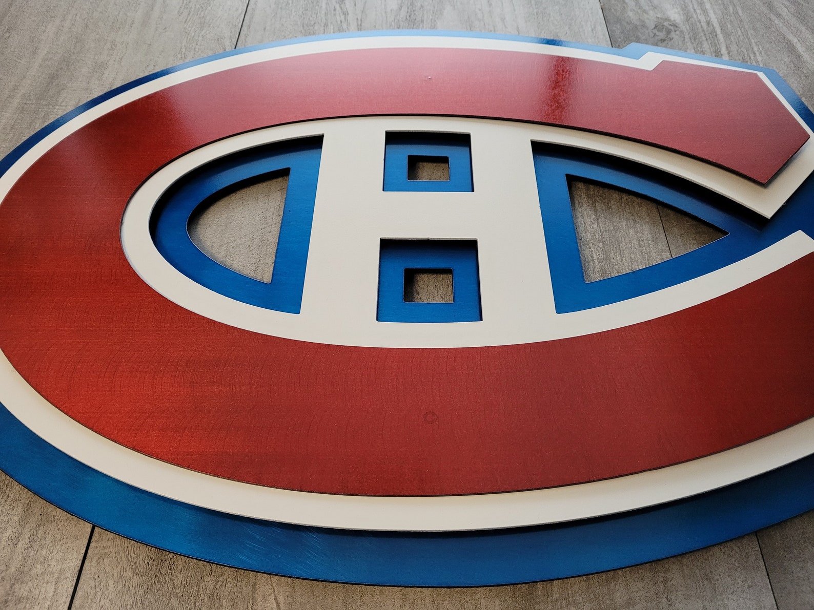 Montreal Canadiens Metal Sign Wall Decor Gift for Habs fan Etsy