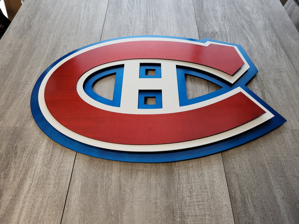 Montreal Canadiens Metal Sign Wall Decor Gift for Habs fan Etsy