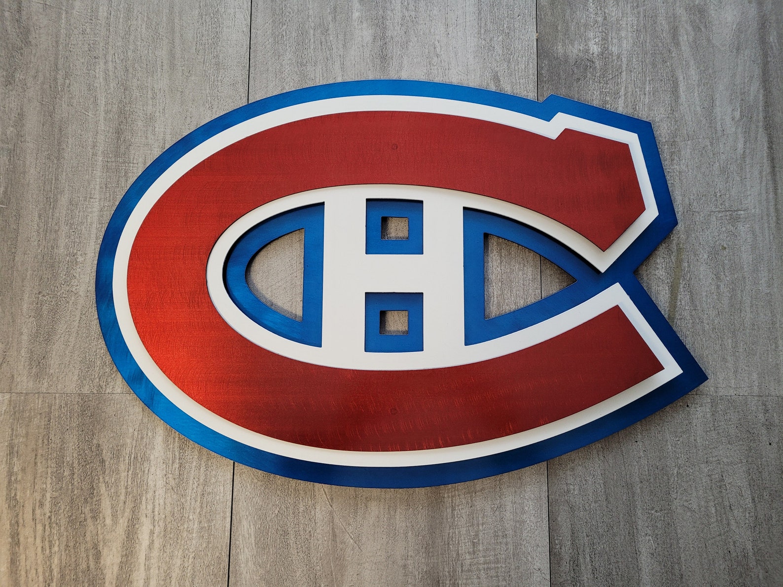 Montreal Canadiens Metal Sign Wall Decor Gift for Habs fan Etsy