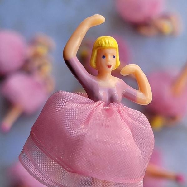 One Jewelry Box Replacement Dancer (1pc) Miniature Plastic Ballerina