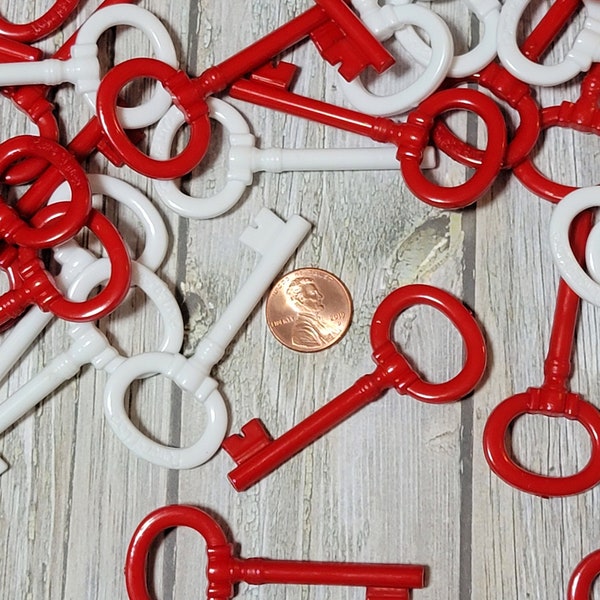 Plastic Keys Etsy