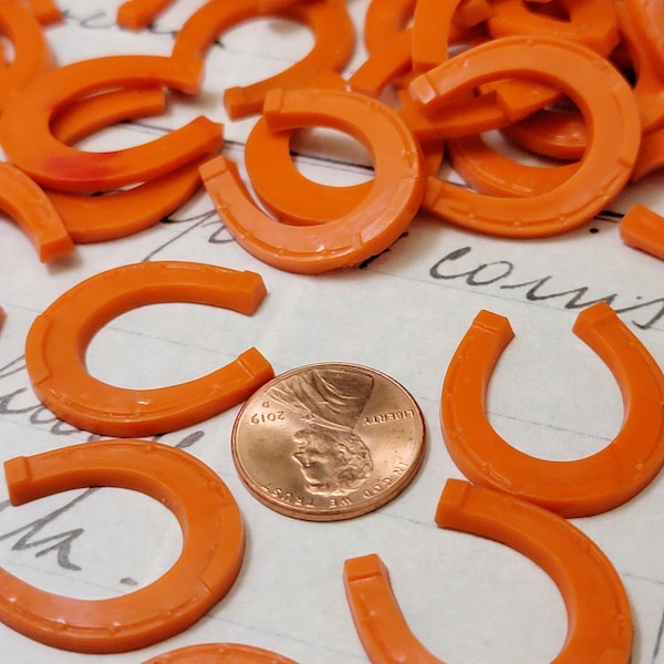 Plastic Horseshoes Etsy