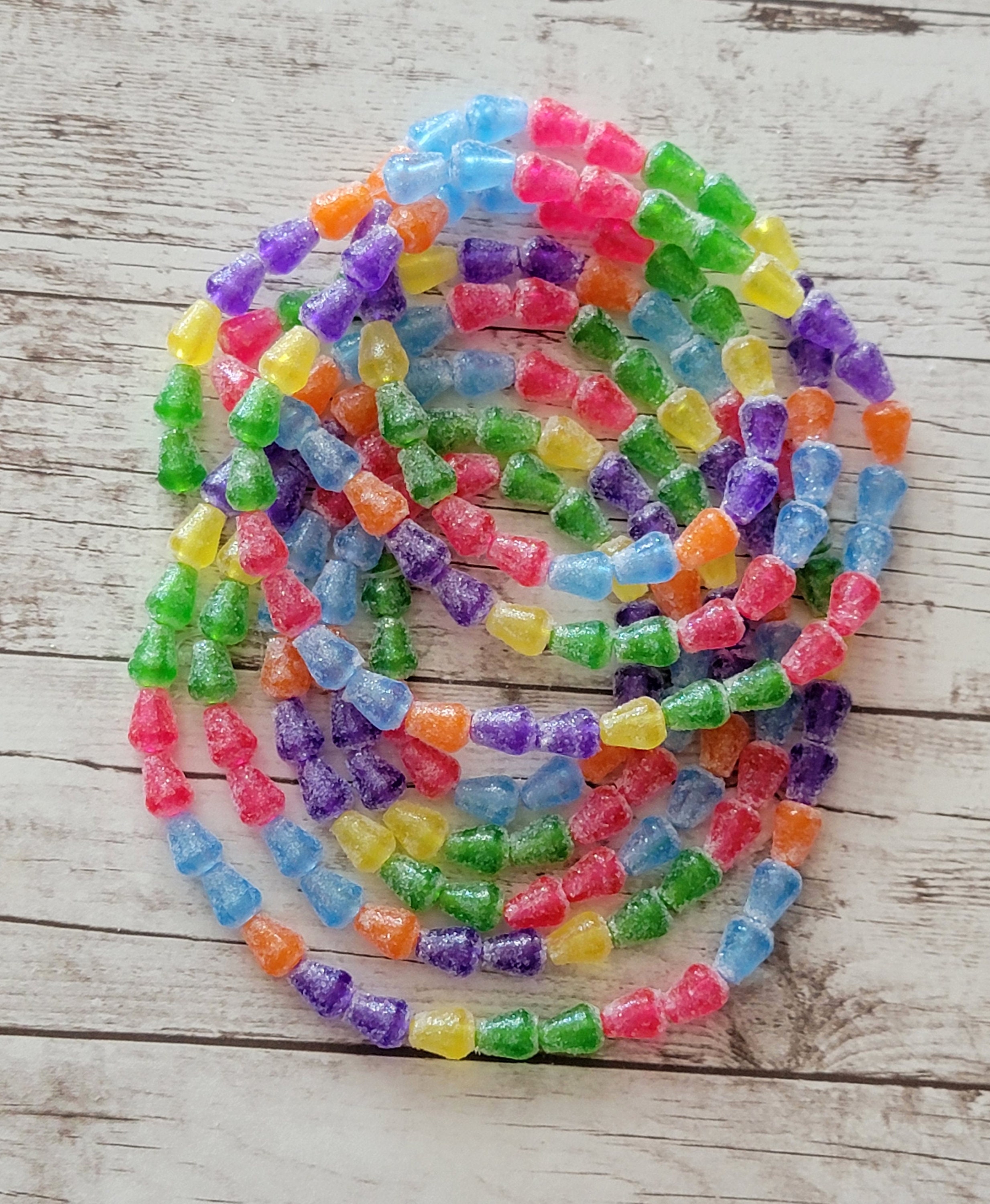Mini Sugared Gumdrop Garland 6ft