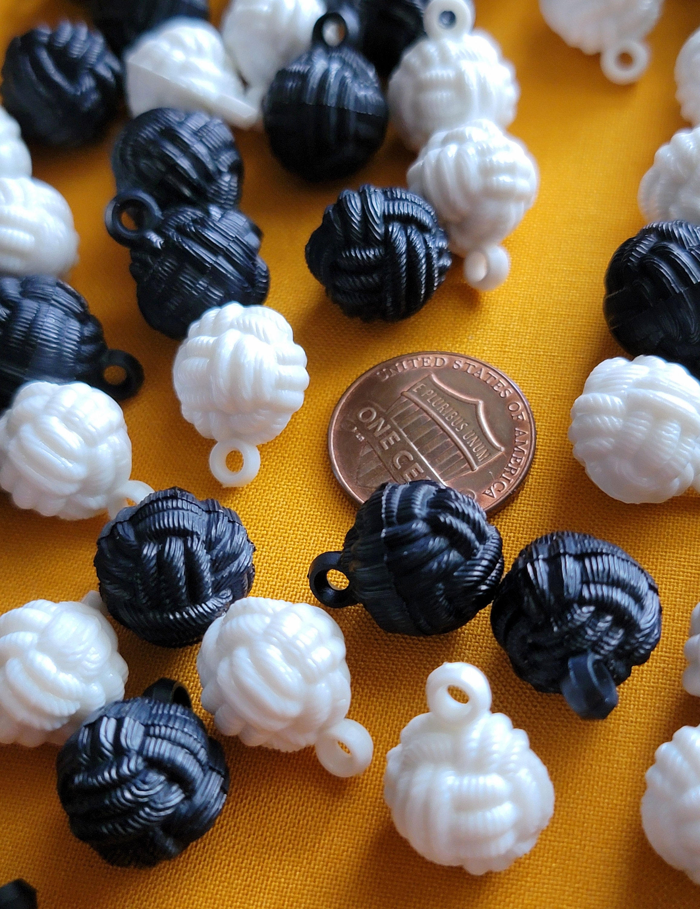 小物 _Fot Knot ball marble_strap black Knot ball marble_strap – _Fot