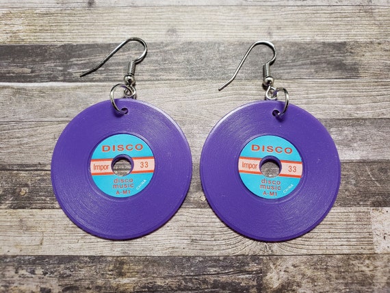 Vintage plastic earrings deals