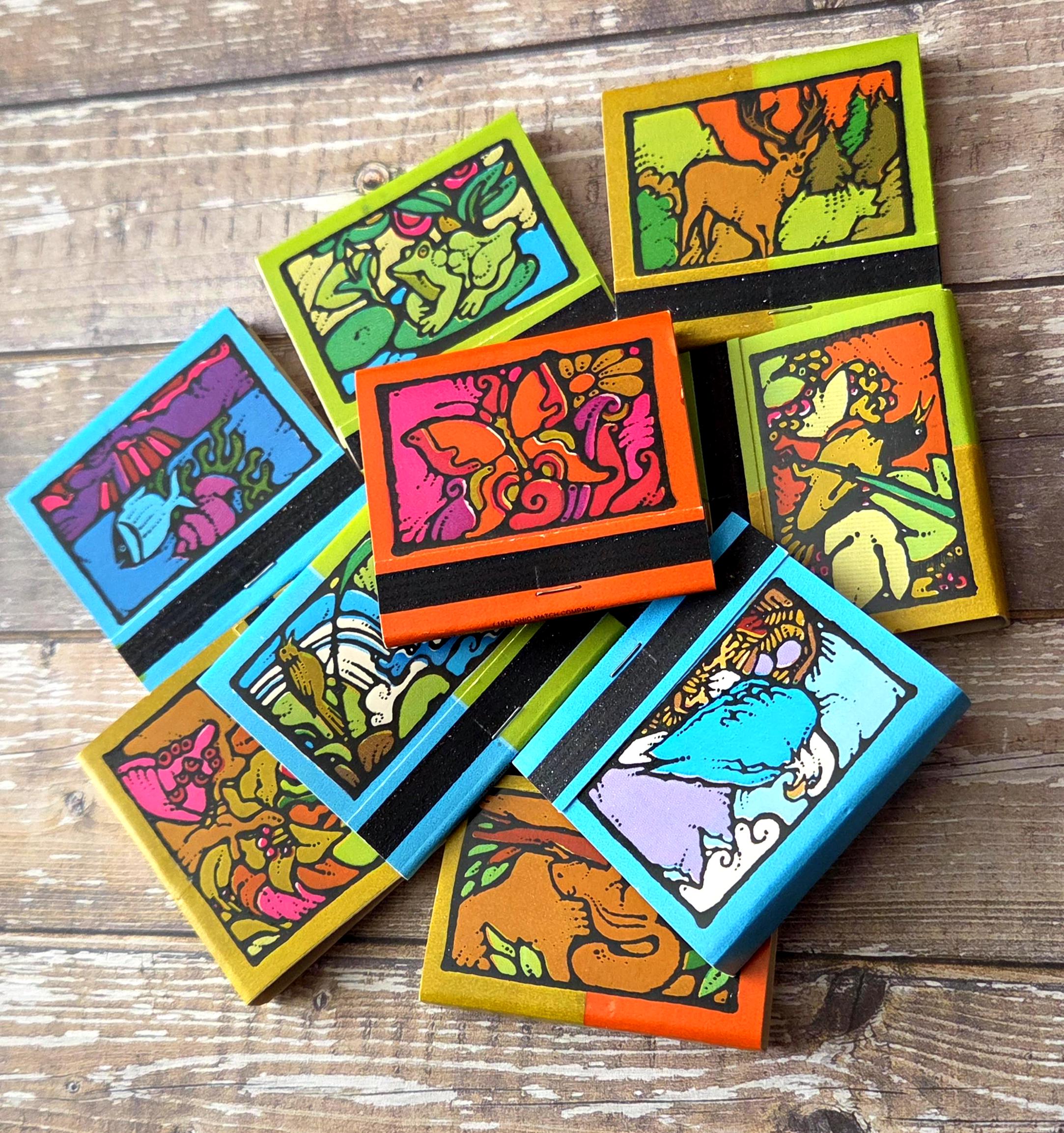 Vintage Matchbooks Ohio Blue Tip King Size Ecology Series