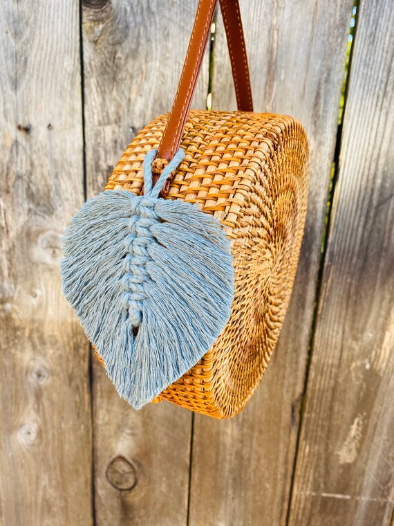 woven bag round