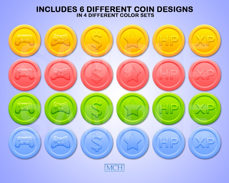 Simulator Coin Label Gamer Party Chocolate Candy Coin Labels, Video Game Party Gaming Treats ...