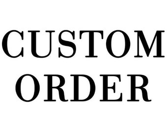 Custom Order - Photo Customization