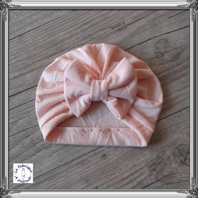 Turban en maille côtelée Baby girl hats, Knit turban, Girls accessories