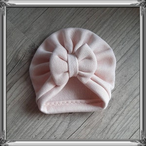 Turban bébé ultra chaud ultra doux noeud ou buns de la naissance à adulte image 2